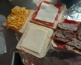 THCサンド【トマト・ハンバーグ・チーズ作り方7写真