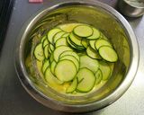 ズッキーニのお野菜ガトー・インビジブル♪作り方2写真