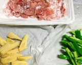 超簡単！豚肉の中華ドレッシング炒め！作り方1写真