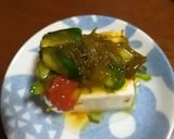 めかぶ胡瓜の梅肉あえやっこ作り方8写真