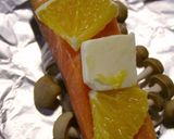 ｵﾚﾝｼﾞ風味のホイル焼き♪作り方3写真