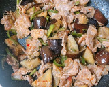 ご飯が進む！豚とナスピーマンの味噌辛炒め作り方5写真