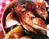 お弁当★塩レモン鶏モモオーブン★中華味作り方4写真