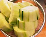 夏野菜！瓜とスペアリブ和風煮込み作り方4写真