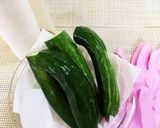 デカきゅうり救済のすき焼きタレ焼き作り方4写真