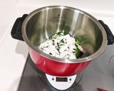 ホットクック小松菜ベーコンクリームパスタ作り方1写真