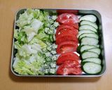甘辛チキンマヨのごまサラダそうめん作り方5写真