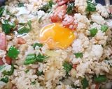 ☆絶品！ガパオ風味チャーハン☆作り方3写真