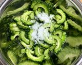 ゴーヤの冷や汁の素炒め作り方1写真