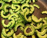 ゴーヤの冷や汁の素炒め作り方3写真