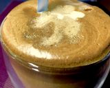シェーカーで作る簡単ダルゴナコーヒー。作り方7写真