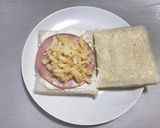 【本格簡単】★カフェ風ホットサンド★作り方4写真