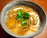 じゅんさい入りの雑炊 椎茸の香り作り方5写真