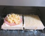 【本格簡単】★カフェ風ホットサンド★作り方5写真