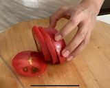 超簡単＆素材を生かす♪トマトのサラダ作り方2写真