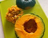 丸ごとかぼちゃグラタン作り方5写真
