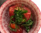 トマトの大葉和え作り方4写真