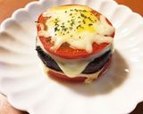簡単＊茄子&トマト&チーズの重ね焼き＊作り方11写真