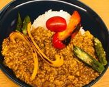 mカレー粉不要！豆腐＆ひき肉ドライカレー作り方9写真