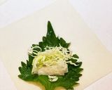 長芋と千切りキャベツのマヨ大葉春巻★作り方3写真