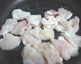 旬のトウモロコシと胸肉のアオサ照り焼き♪作り方3写真
