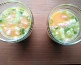 豚バラ・コーン・ねぎの茶碗蒸し♪作り方5写真