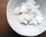 豆腐と大根の味噌汁♪作り方1写真