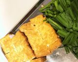 超簡単!あと一品に厚揚げとニラの炒め煮作り方1写真