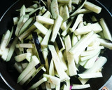 茄子と油揚げの冷やしぶっかけおろしうどん作り方5写真