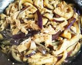 茄子と油揚げの冷やしぶっかけおろしうどん作り方10写真