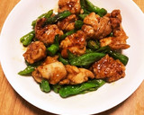 鶏もも肉とししとうのオイスターソース炒め作り方3写真