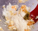 ピリ辛!卵マヨとソーセージのサンドイッチ作り方6写真