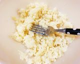 簡単♡チーズとろける枝豆チーズのいももち作り方2写真