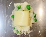 簡単♡チーズとろける枝豆チーズのいももち作り方5写真