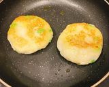 簡単♡チーズとろける枝豆チーズのいももち作り方8写真