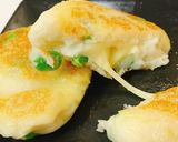 簡単♡チーズとろける枝豆チーズのいももち作り方9写真