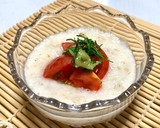 山葵でツンと旨し♪トマトのとろろ掛け作り方3写真