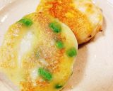 簡単♡チーズとろける枝豆チーズのいももち作り方10写真