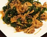 ピーマンとエノキタケのトロり豚小間炒め作り方5写真