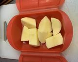 夏にさわやか! 梅干し入りポテサラ作り方1写真