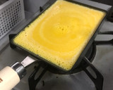 卵焼き器でかぼちゃの焼きプリン作り方3写真