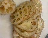 レンコンの磯辺揚げ作り方1写真