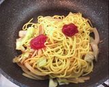 カツオ出汁香る☆関西風ソース焼きそば作り方3写真