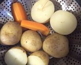 じゃがいも蒸して♪ポテトサラダ♪作り方3写真