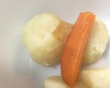じゃがいも蒸して♪ポテトサラダ♪作り方5写真