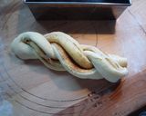 二つ編みシナモンパン♪作り方6写真