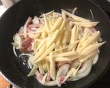 お箸で食べやすい時短ジャーマンポテト作り方5写真