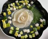 薔薇の花ゼリー寄せサラダ作り方15写真