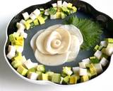 薔薇の花ゼリー寄せサラダ作り方16写真