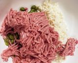 蓮根と豆腐と枝豆の和風ハンバーグ作り方3写真